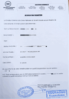 Notification Promoteur (s)